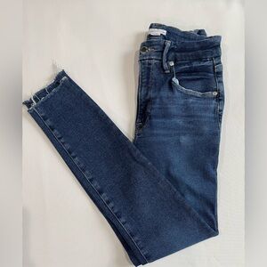 Good American Good Legs Skinny Jeans Size 4/27 Dark Blue